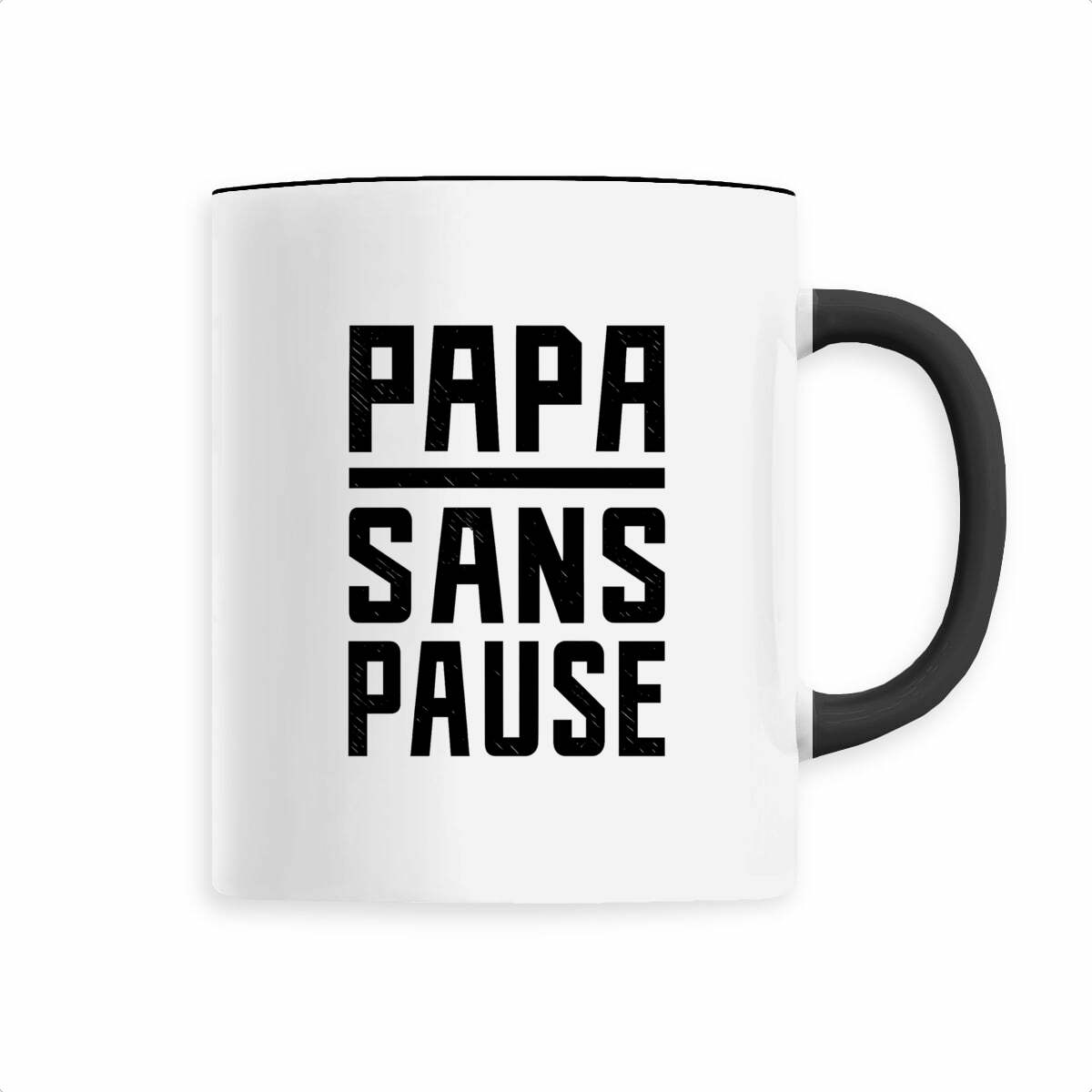 Mug : "Papa sans pause"