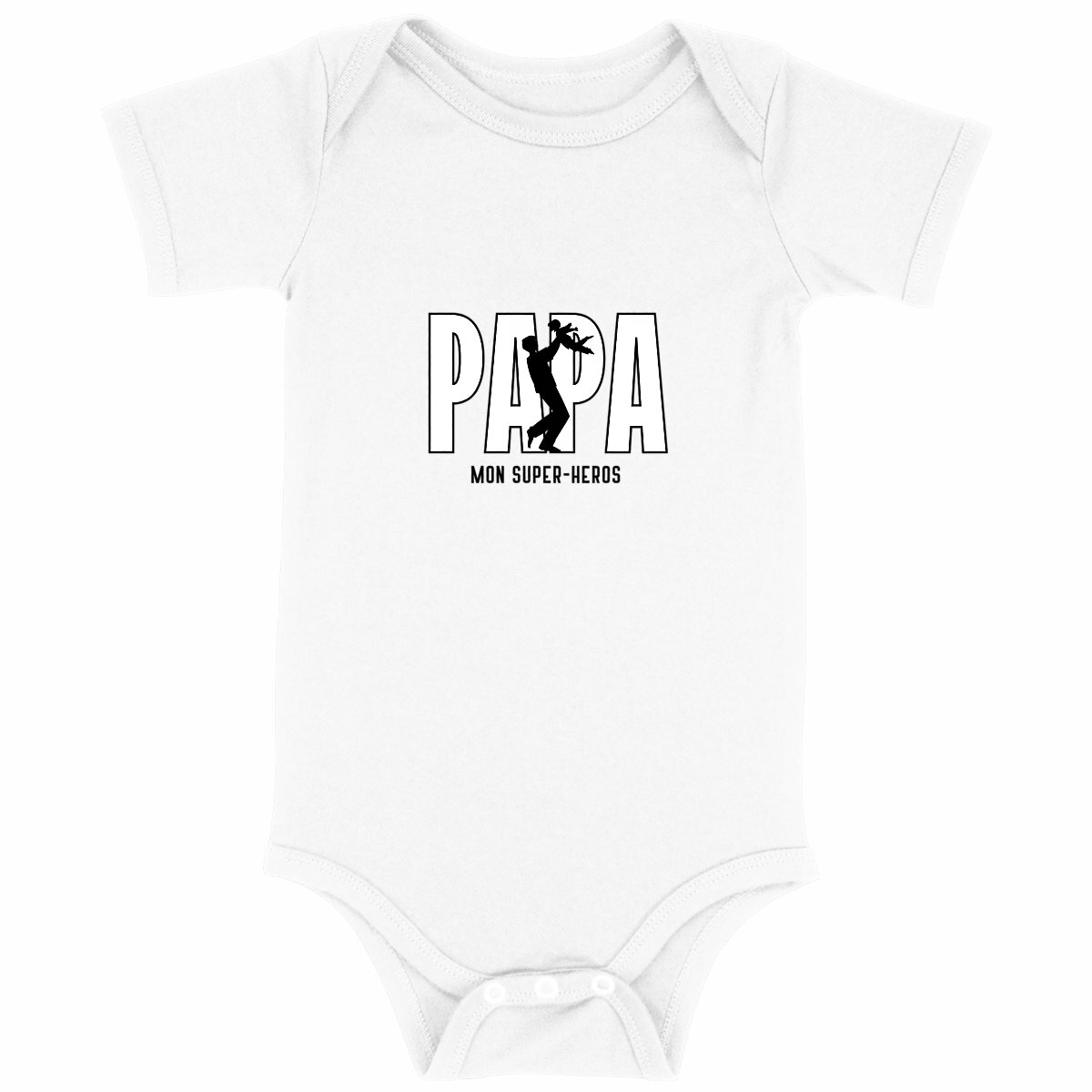 Body Bébé : "Papa Héros du quotidien" - version 2