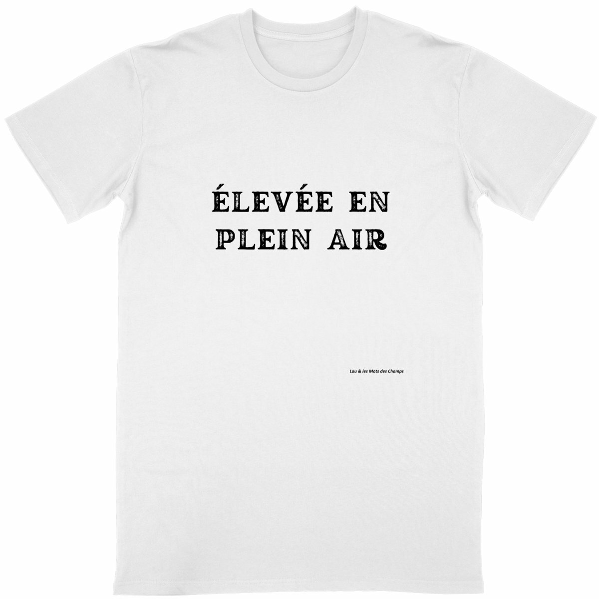 Image back T-shirt Unisexe Classique élevée en plein air 