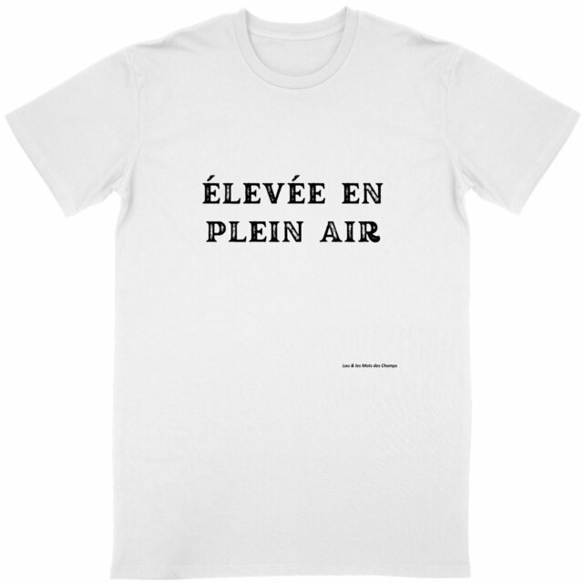 Image back T-shirt Unisexe Classique élevée en plein air 