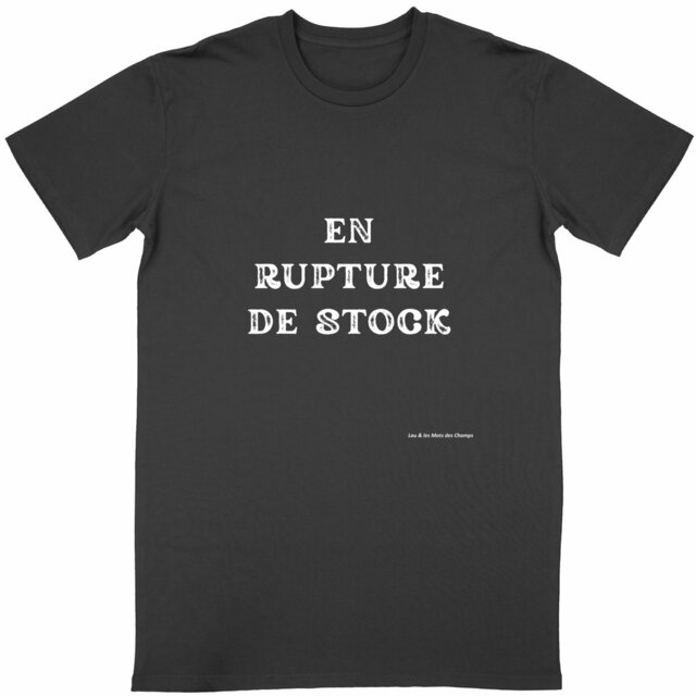 Image back T-shirt Unisexe Classique en rupture de stock