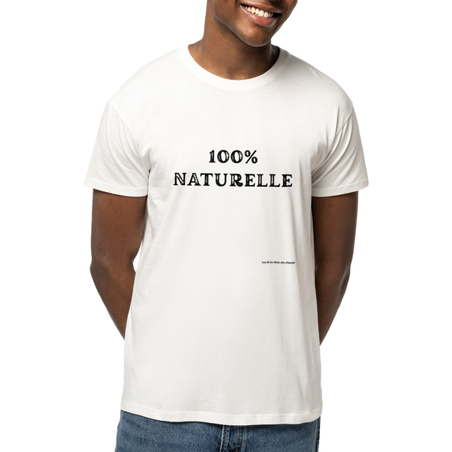Image front T-shirt unisexe léger 100% naturelle