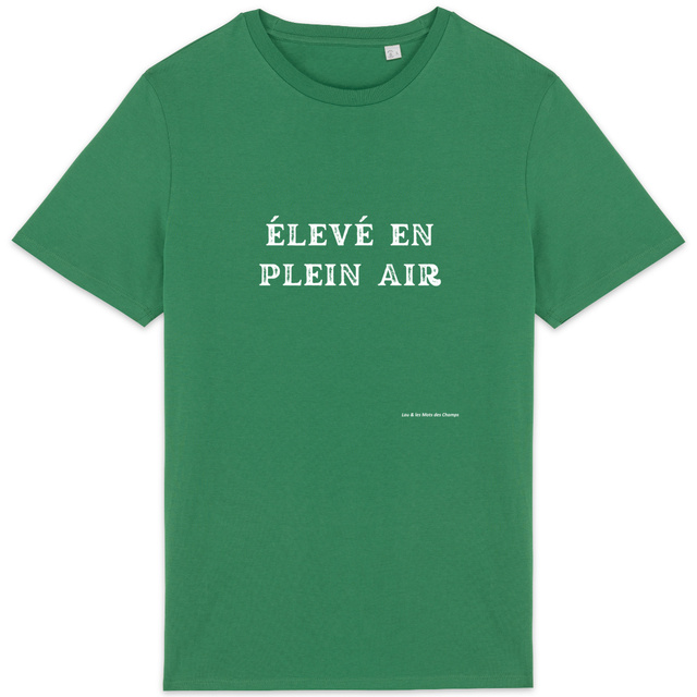 Image back T-shirt unisexe léger élevé en plein air