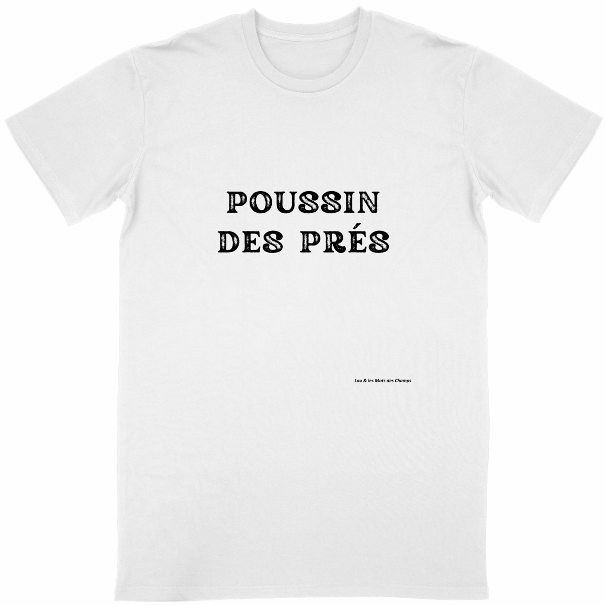 Image back T-shirt Unisexe Classique poussin des prés