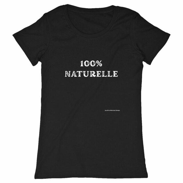Image back T-shirt Femme Classique 100% naturelle