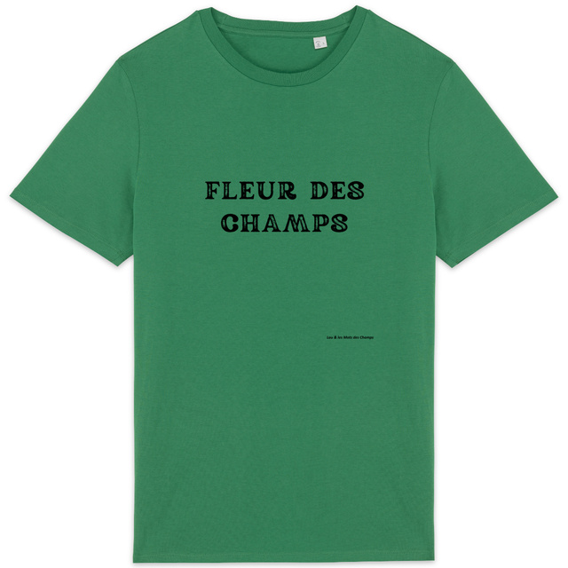 Image back T-shirt Unisexe léger fleur des champs