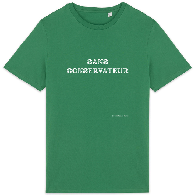 Image back T-shirt unisexe léger sans conservateur