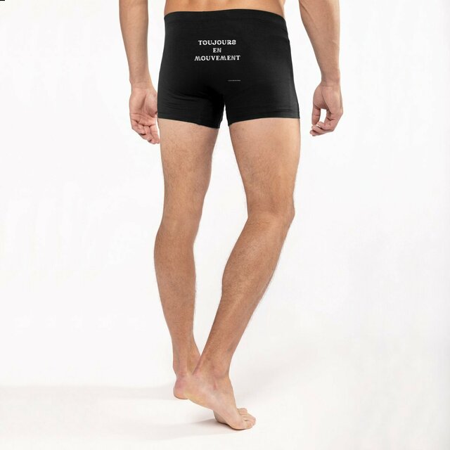 Image front boxer toujours en mouvement