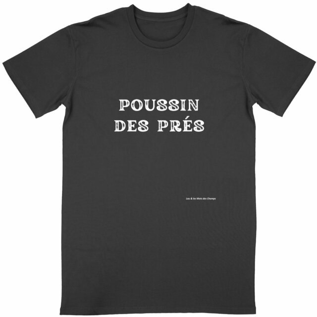 Image back T-shirt Unisexe Classique poussin des prés