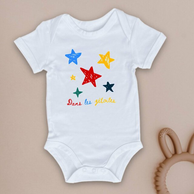 Image front Dans les zétoiles | Body bébé