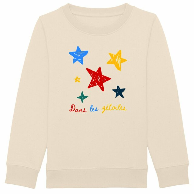 Image front Dans les zétoiles | Sweat-shirt Epais Enfant