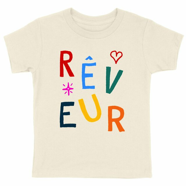 Image back Rêveur | T-shirt Enfant Epais