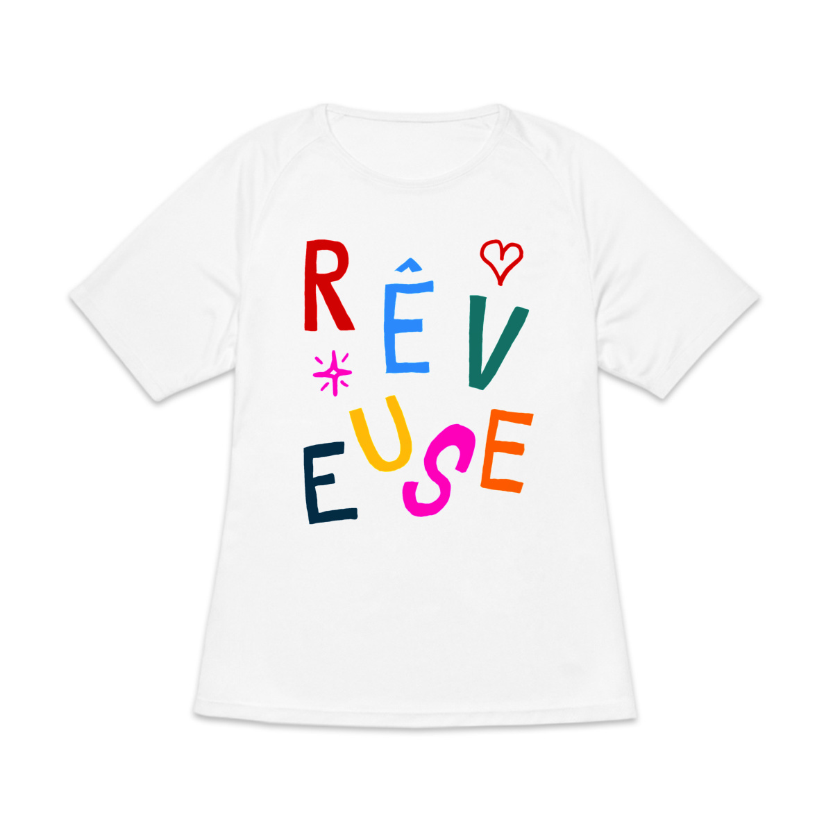 Image back Rêveuse | T-shirt de sport recyclé pour femme
