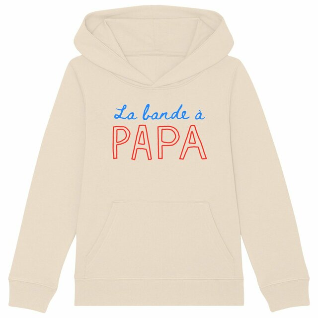 Image back La bande à papa | Sweat à capuche Epais Enfant