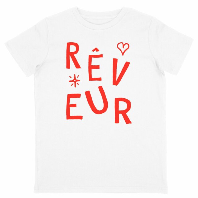 Image front Rêveur | T-shirt Epais Enfant