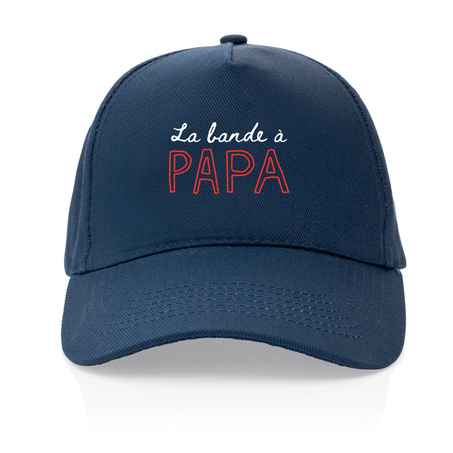 Image front La bande à papa | Casquette 100% recyclée