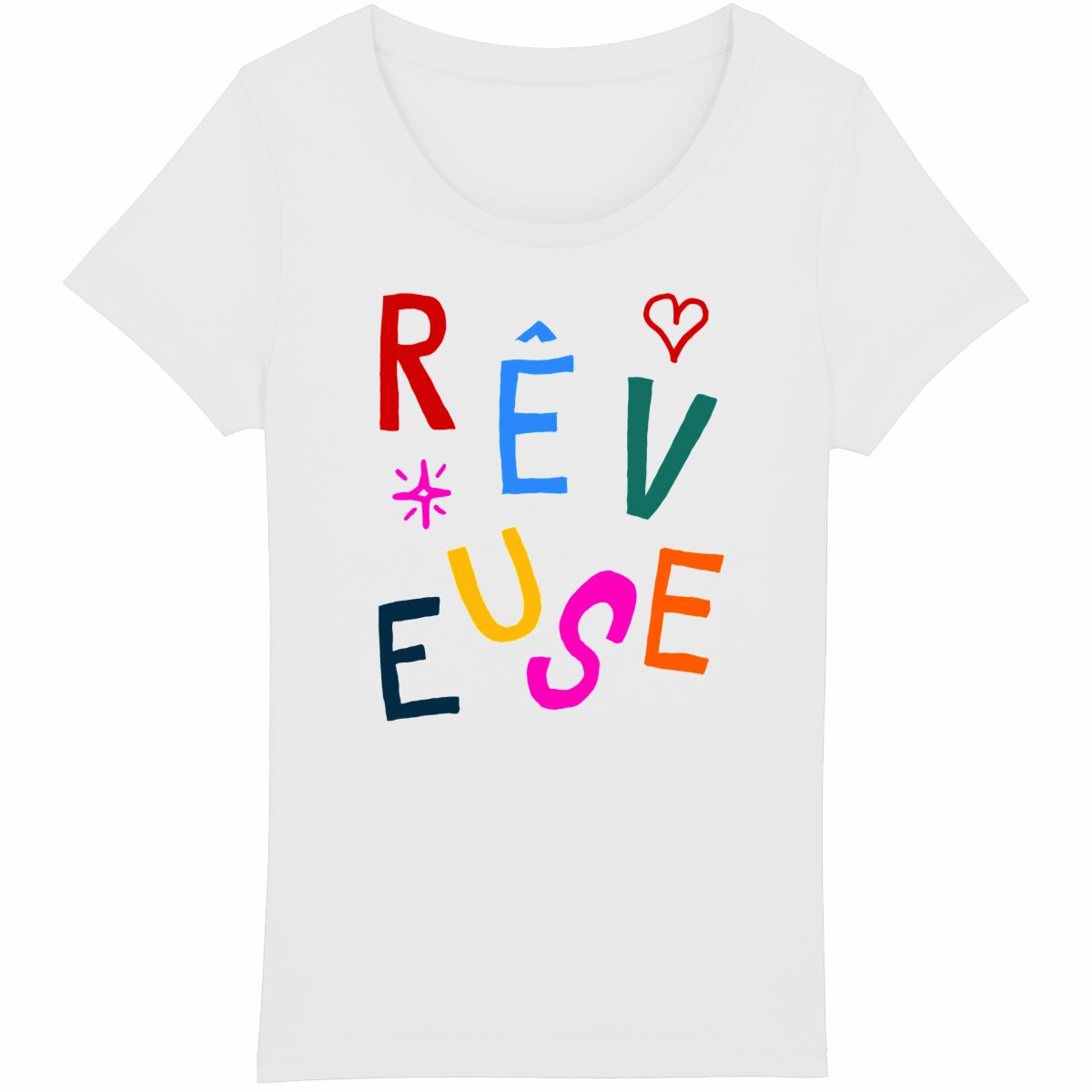 Image back Rêveuse | T-shirt Femme Léger