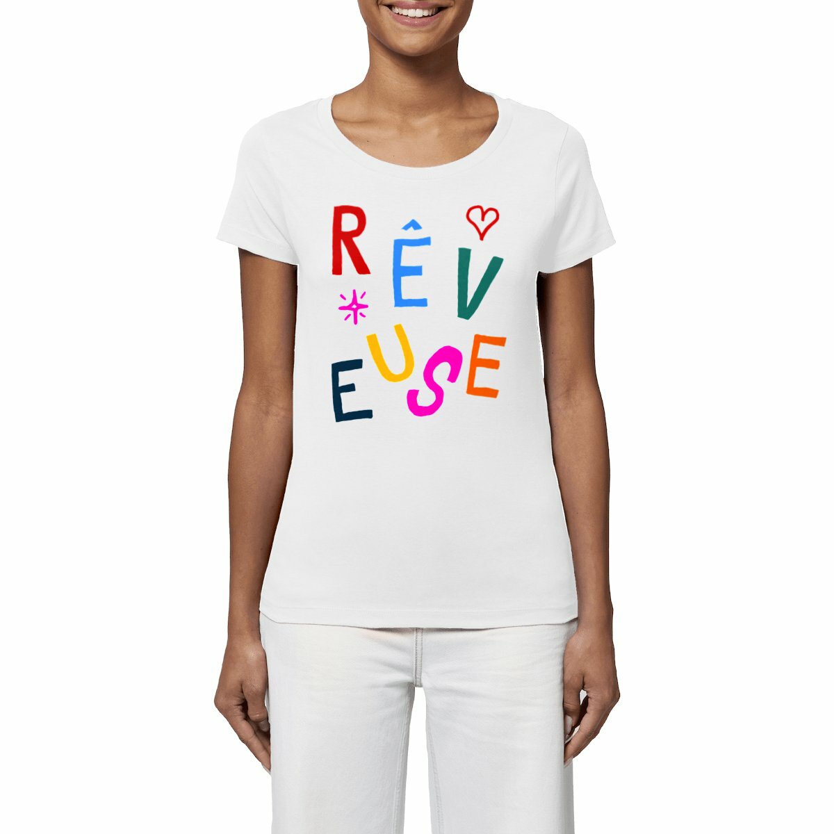 Image front Rêveuse | T-shirt Femme Léger