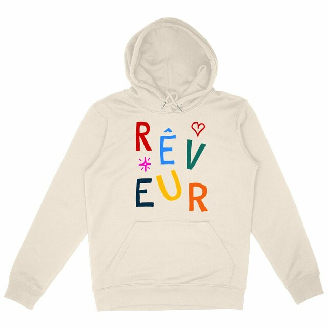 Image front Rêveur | Sweat à capuche Epais Unisexe