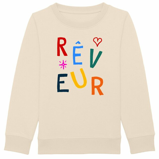 Image front Rêveur | Sweat-shirt Epais Enfant