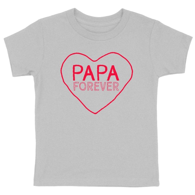 Image back Papa Forever | T-shirt Enfant Epais