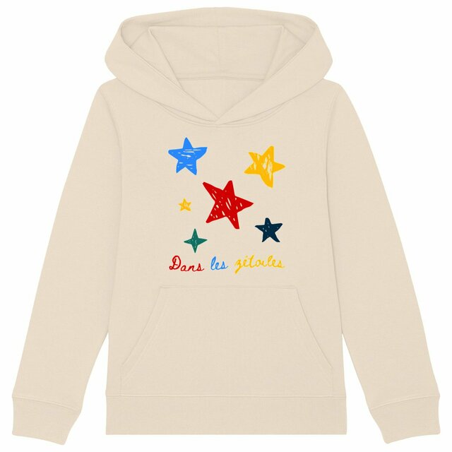 Image front Dans les zétoiles | Sweat à capuche Epais Enfant
