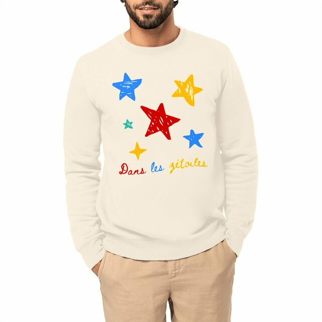 Image front Dans les zétoiles | Sweat-shirt Epais Unisexe