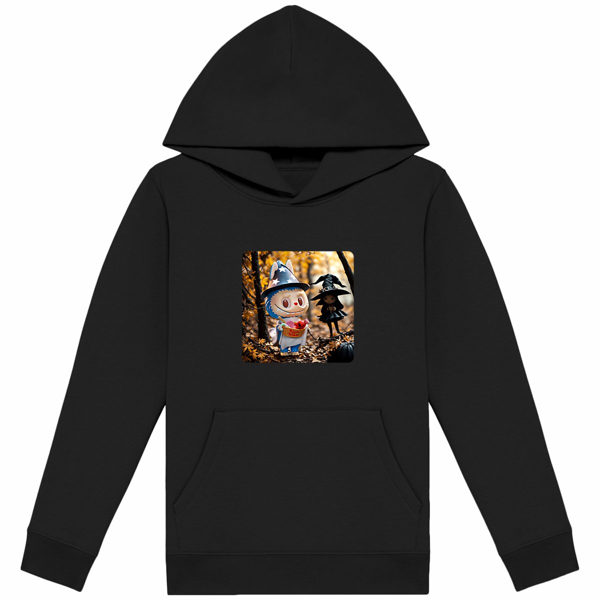 Image back Kids Hoodie - Trick or Treat Halloween special