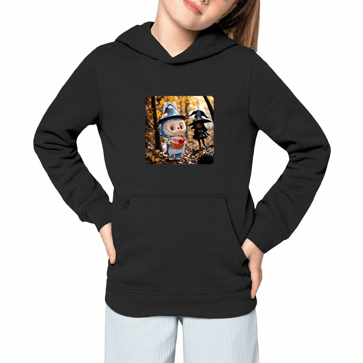 Image front Kids Hoodie - Trick or Treat Halloween special