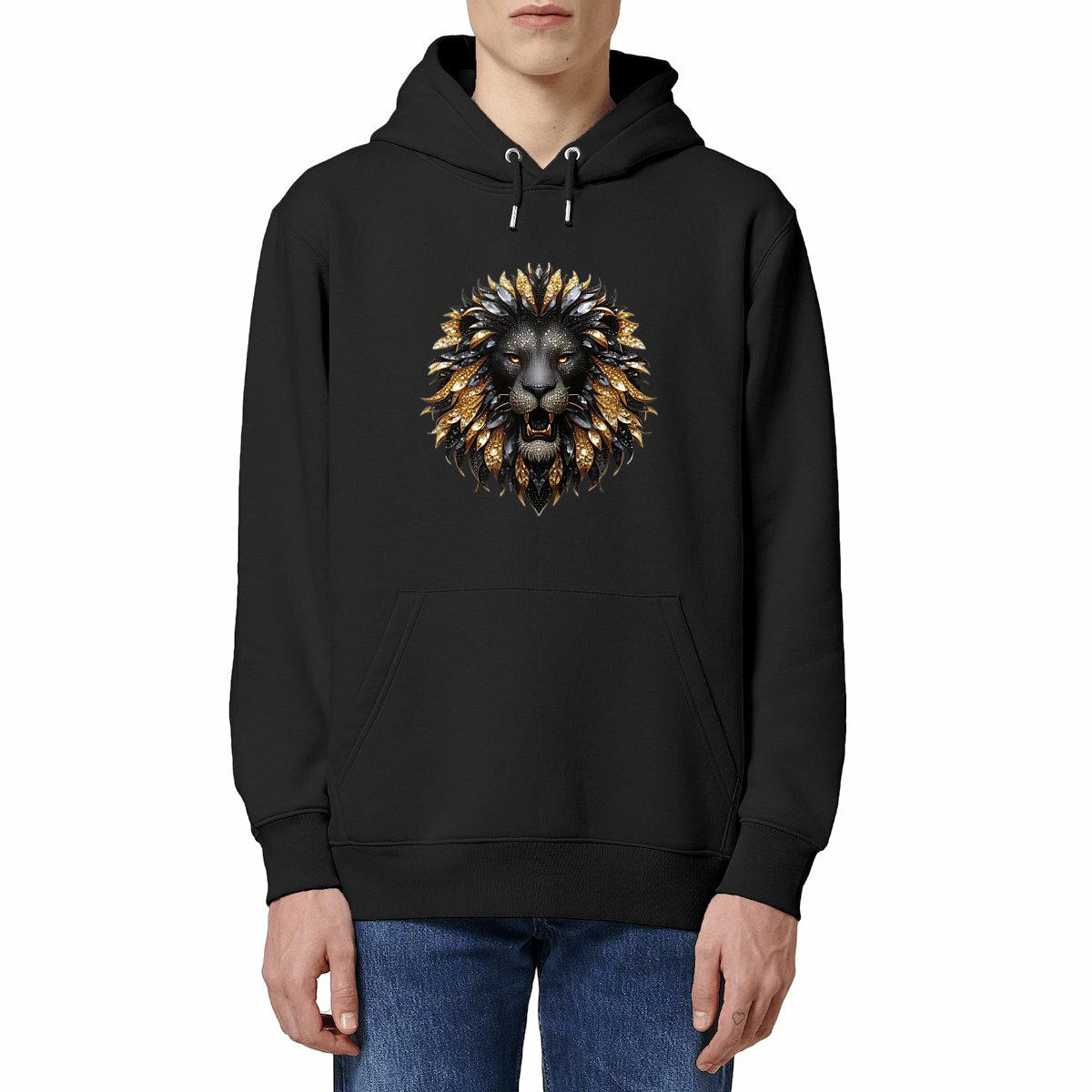 Image front Golden Lion- Unisex Hoodie