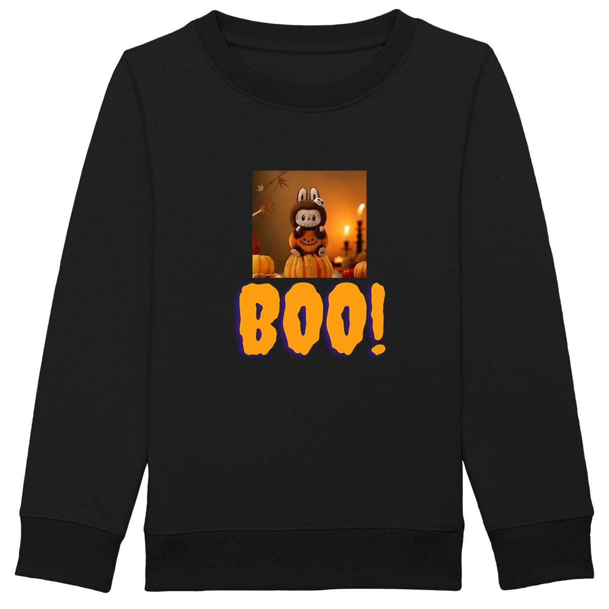 Image back Kids Boo creepy doll Sweat-shirt - Halloween Special