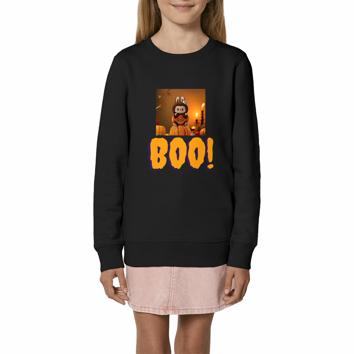 Image front Kids Boo creepy doll Sweat-shirt - Halloween Special