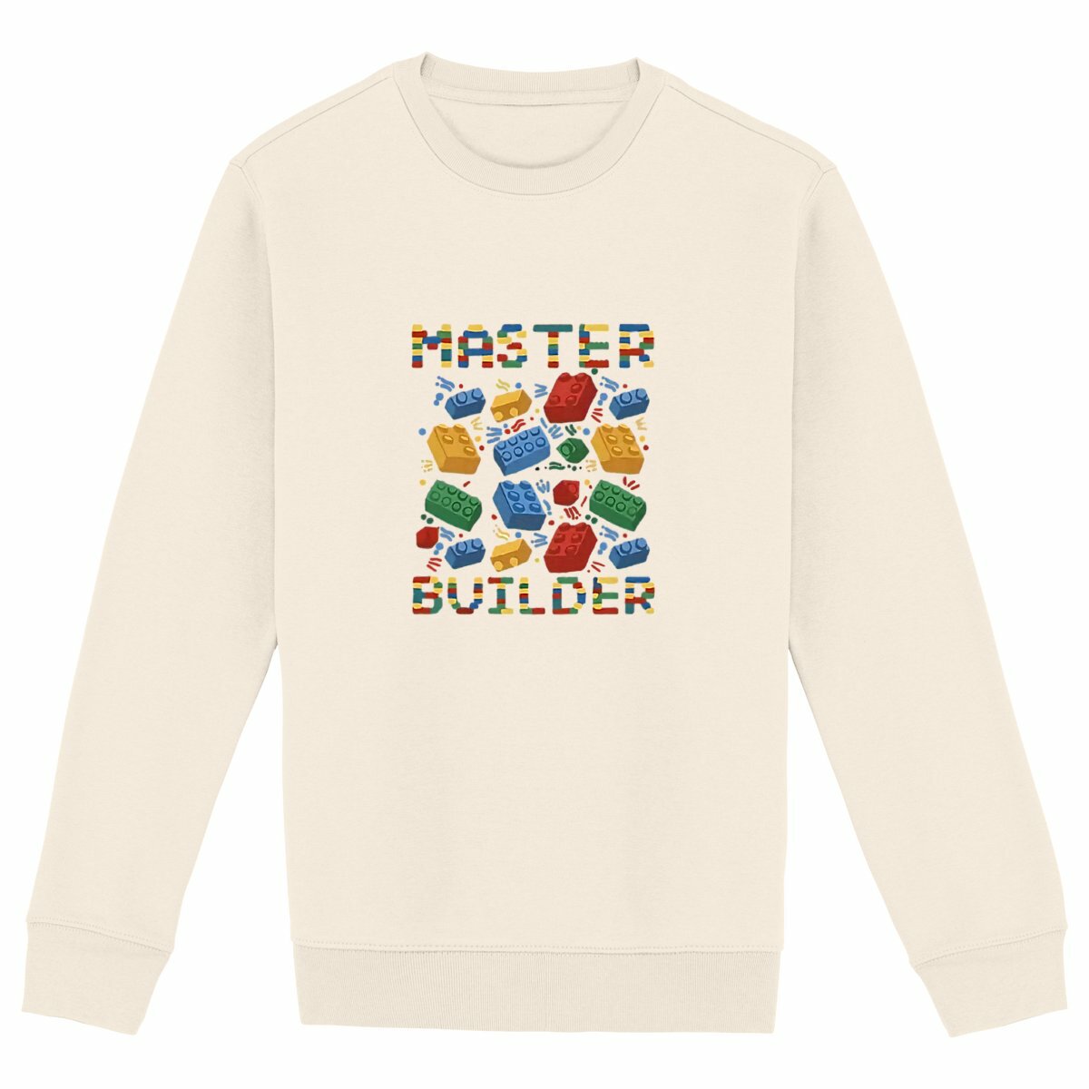 Image back Unisex Premium SweatShirt Bricks builder