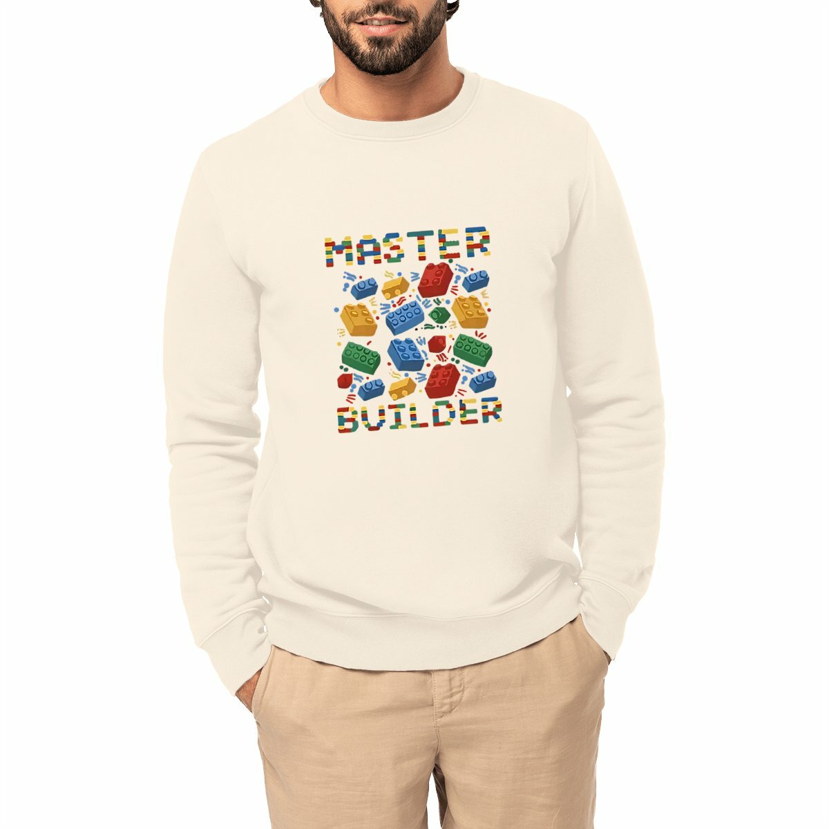 Image front Unisex Premium SweatShirt Bricks builder