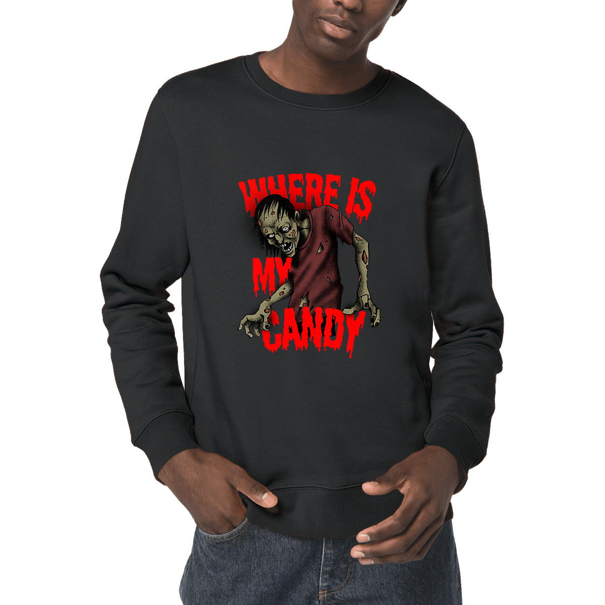 Image front Men Halloween Premium sweatshirt
