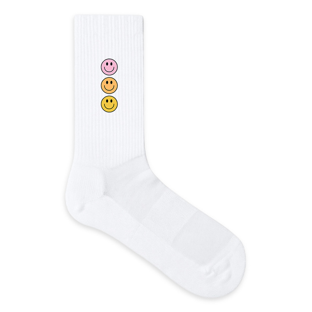 Image back Chaussettes smiley