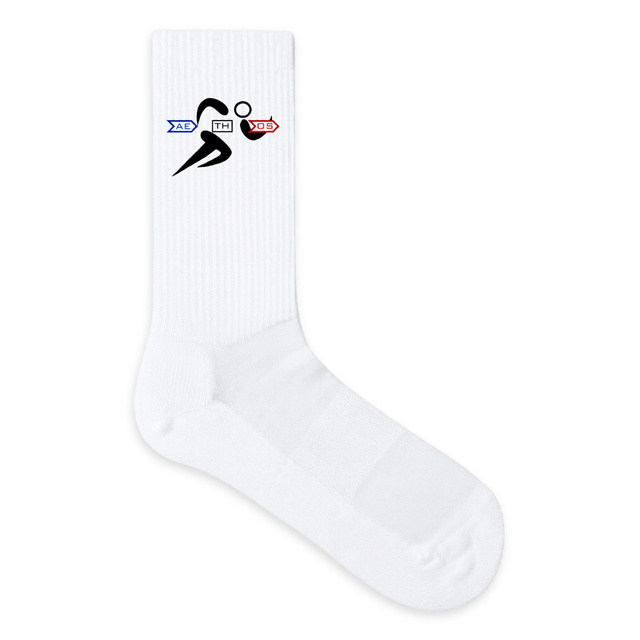 Image back Chaussettes Aethos x Athlétisme