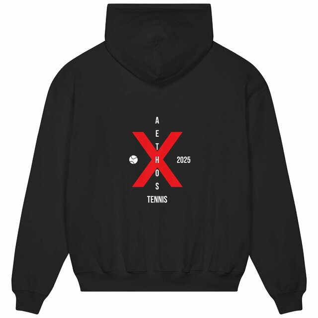 Image back Sweat à Capuche Unisexe Oversized Aethos x Tennis