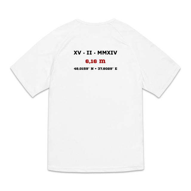 Image back T-shirt de Sport Homme Aethos x Saut à la Perche - Record de France 6,16 m 