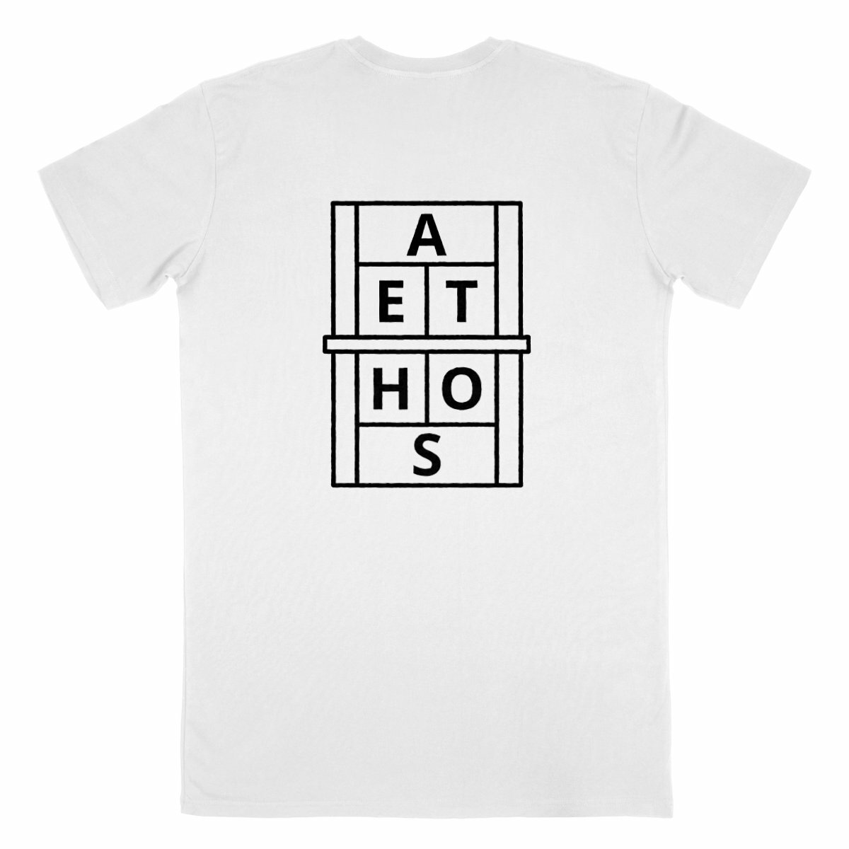 Image back T-shirt Homme Made in France Aethos x Tennis