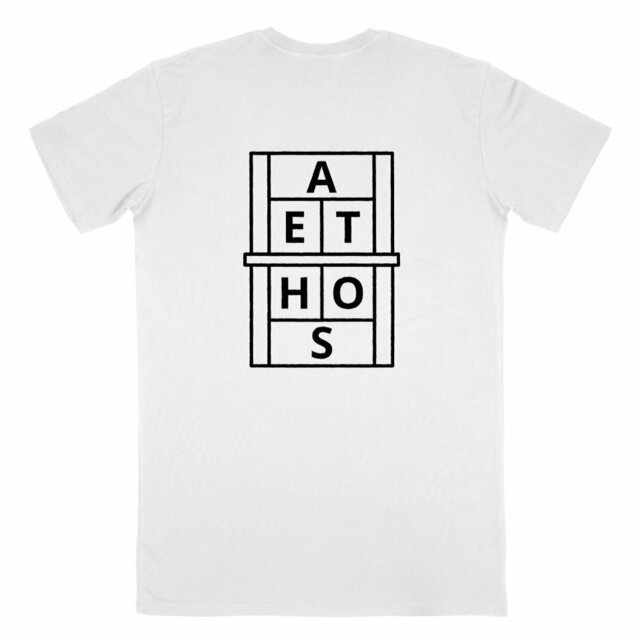 Image back T-shirt Homme Made in France Aethos x Tennis
