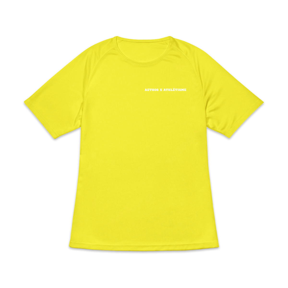 Image back T-shirt de sport recyclé pour femme Aethos x Athlétisme - l'instinct de la piste