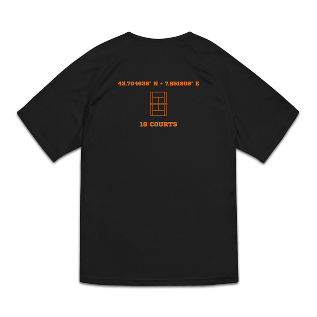 Image back T-shirt de Sport Recyclé Homme Aethos x Tennis – Club Côte d’Azur