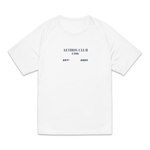 Image front T-shirt de Sport Homme Aethos x Tennis - Æ Tennis Club 2025
