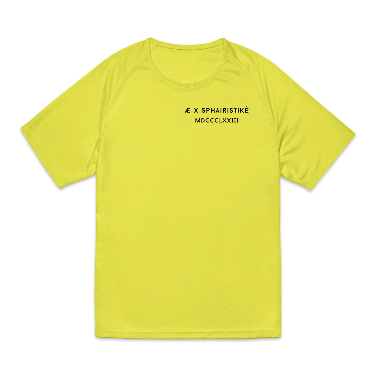 Image front Aethos × Sphairistikè : T-shirt de sport Homme
