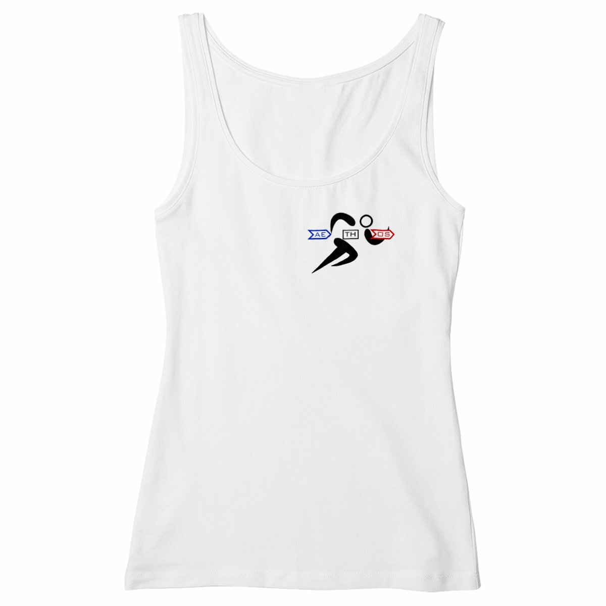 Image front Débardeur Femme Aethos x Athlétisme