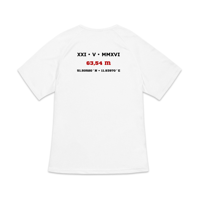 Image back T-shirt de Sport Recyclé pour Femme Aethos x Javelot - Record de France 63,54 m