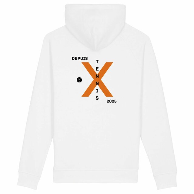 Image back Sweat à capuche Aethos x Tennis - Depuis 2025