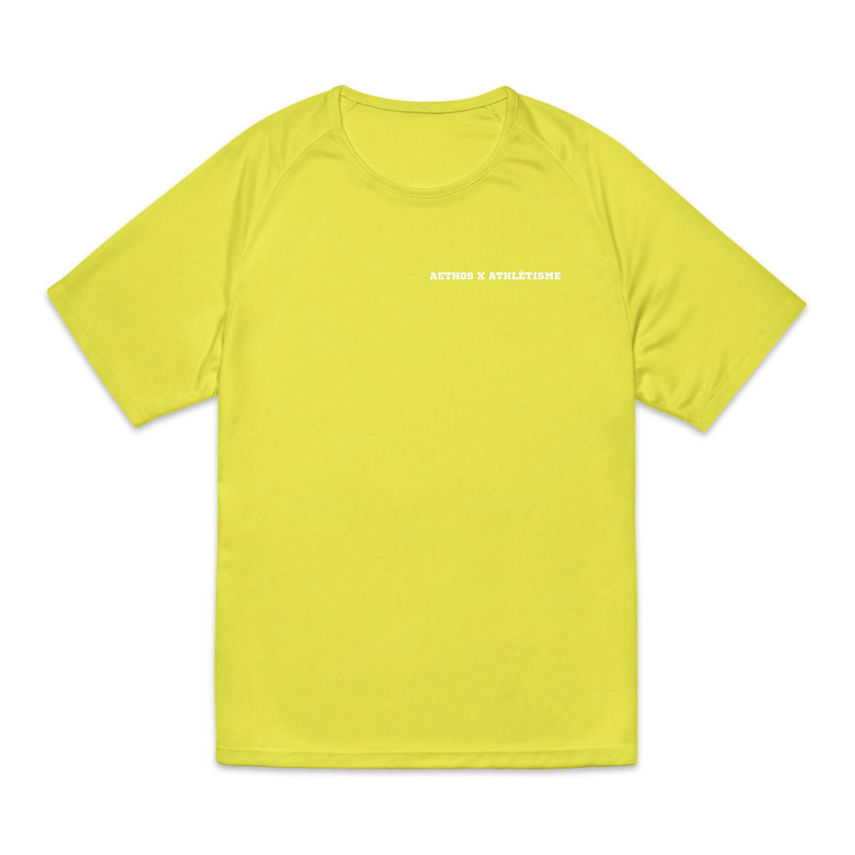 Image back T-shirt de sport recyclé pour homme Aethos x Athlétisme - l'instinct de la piste