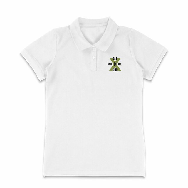 Image front Polo Léger Femme Aethos x Golf - all in one